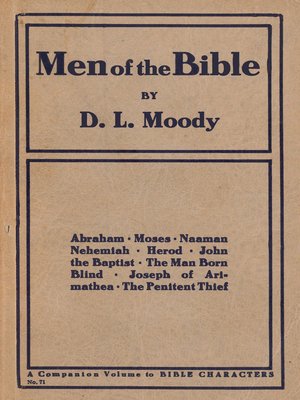 cover image of Men of the Bible